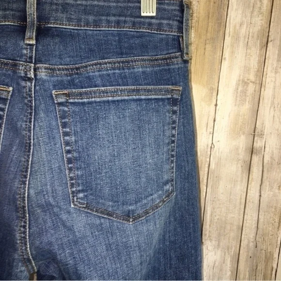 Loft Curvy Skinny Double Hem Jeans - Picture 7 of 8